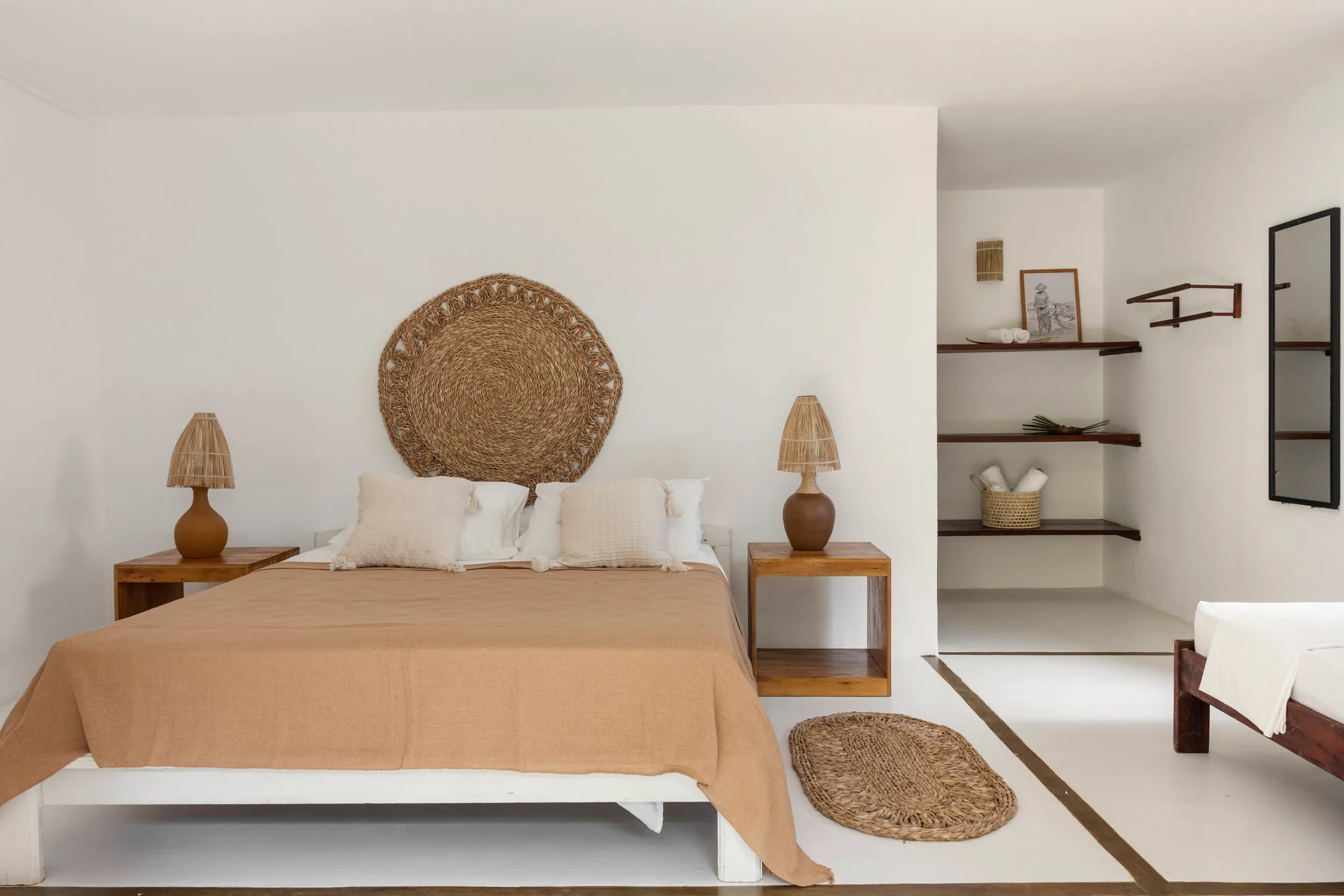 Quarto Jardim — vista para o jardim tropical